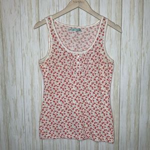 Maurices cherry print tank top